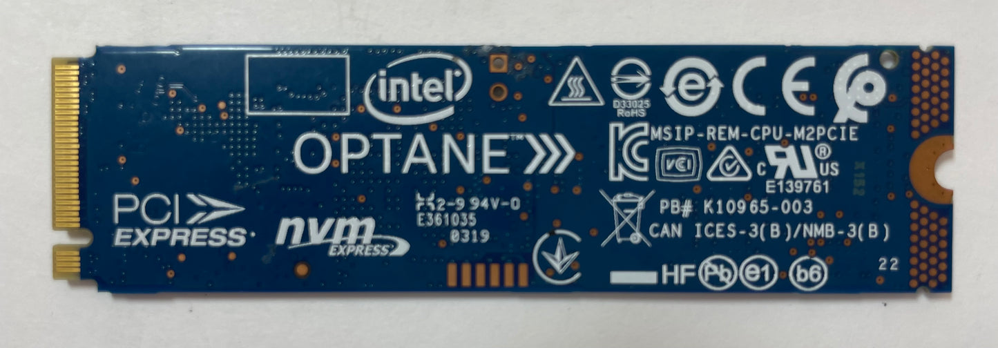 INTEL Optane Memory H10 HBRPEKNX0202A 512GB NAND M.2 SSD