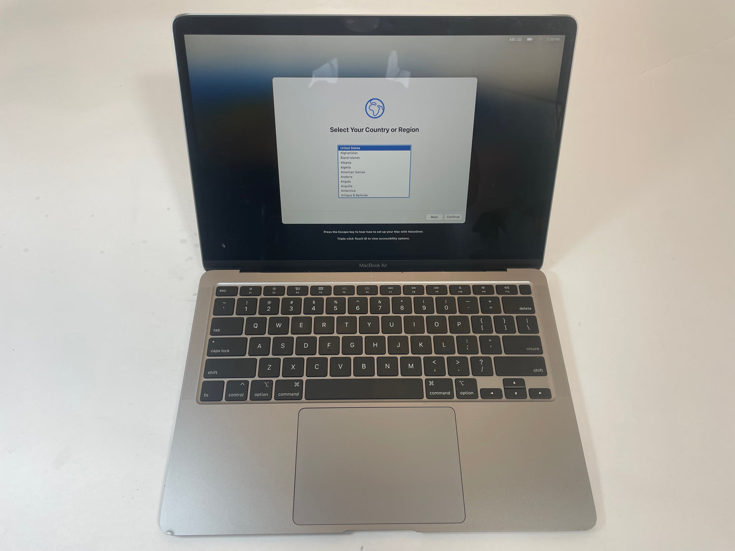 APPLE MacBook Air A2179 2020 13" Core i3 1000NG4 256GB 8GB SSD Gray Sonoma