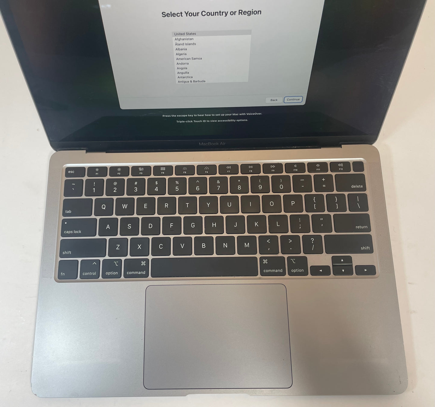 APPLE MacBook Air A2179 2020 13" Core i3 1000NG4 256GB 8GB SSD Gray Sequoia