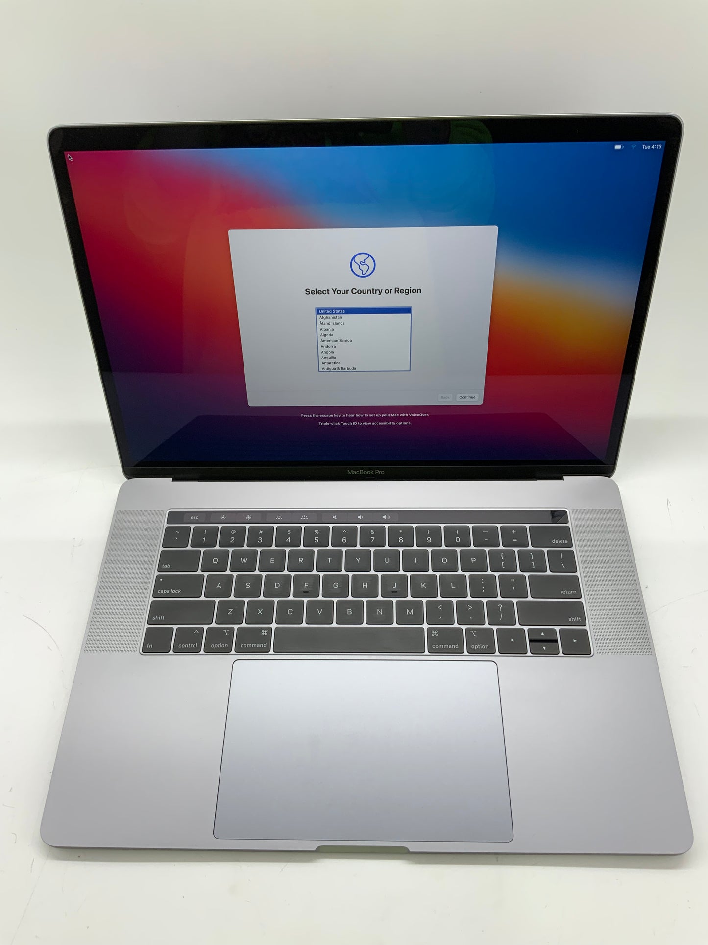 APPLE MacBook Pro A1990 2019 15" Core i9 9880H 512GB 16GB SSD Gray Sequoia