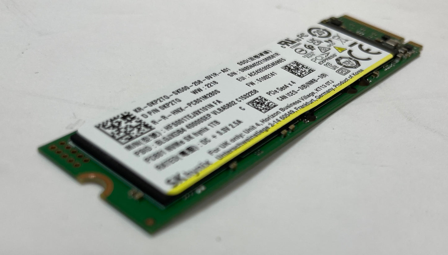 SK HYNIX HFS001TEJ9X101N 1TB NVMe Internal SSD -Excellent