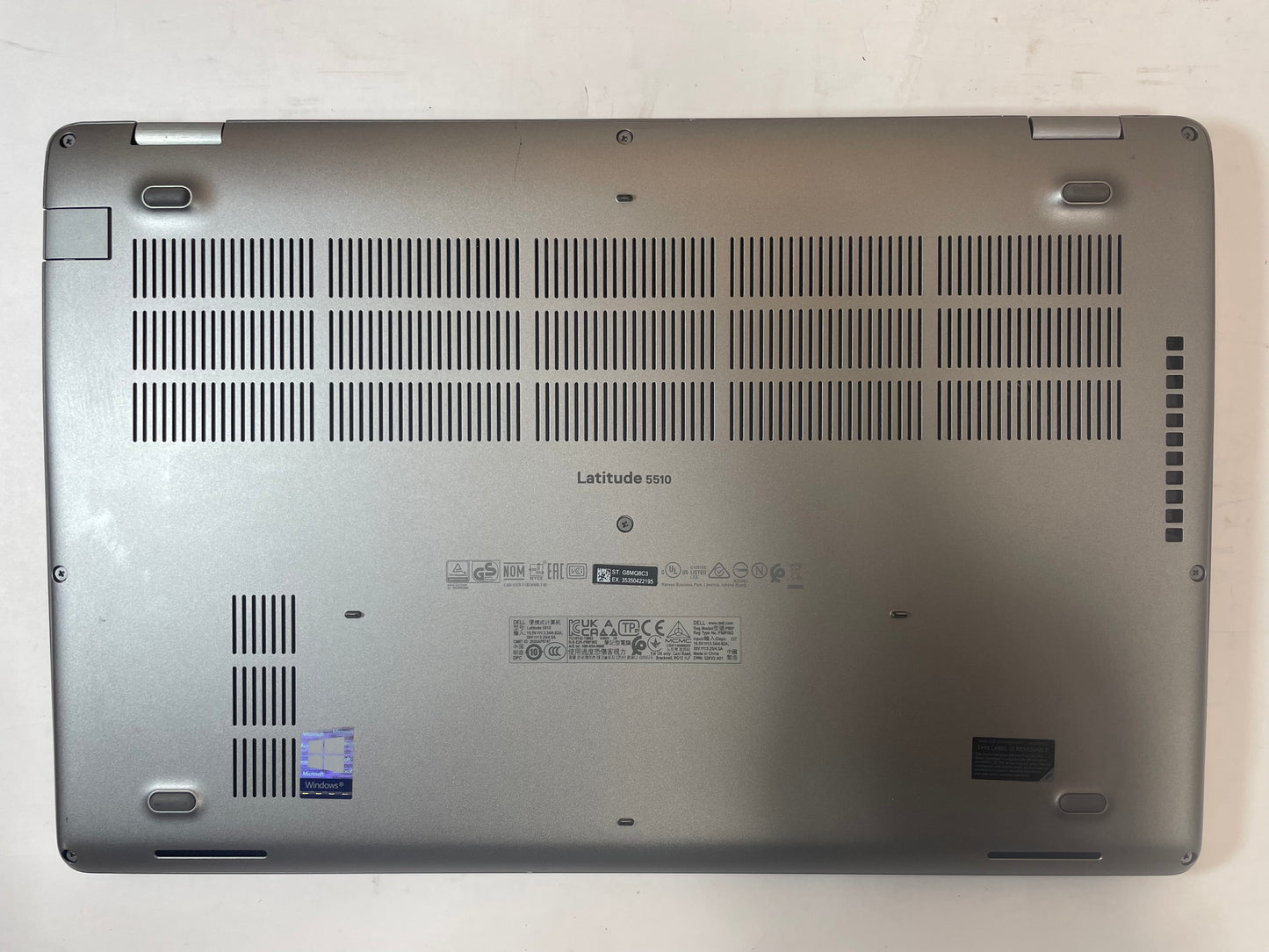 DELL LATITUDE 5510 15" Laptop Core i5 10310U 16GB 500GB SSD Windows 11 Pro