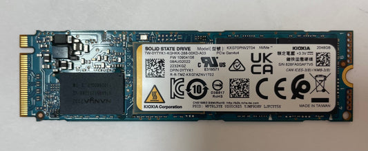 KIOXIA KXG70PNV2T04 2TB NVMe Internal SSD -Excellent