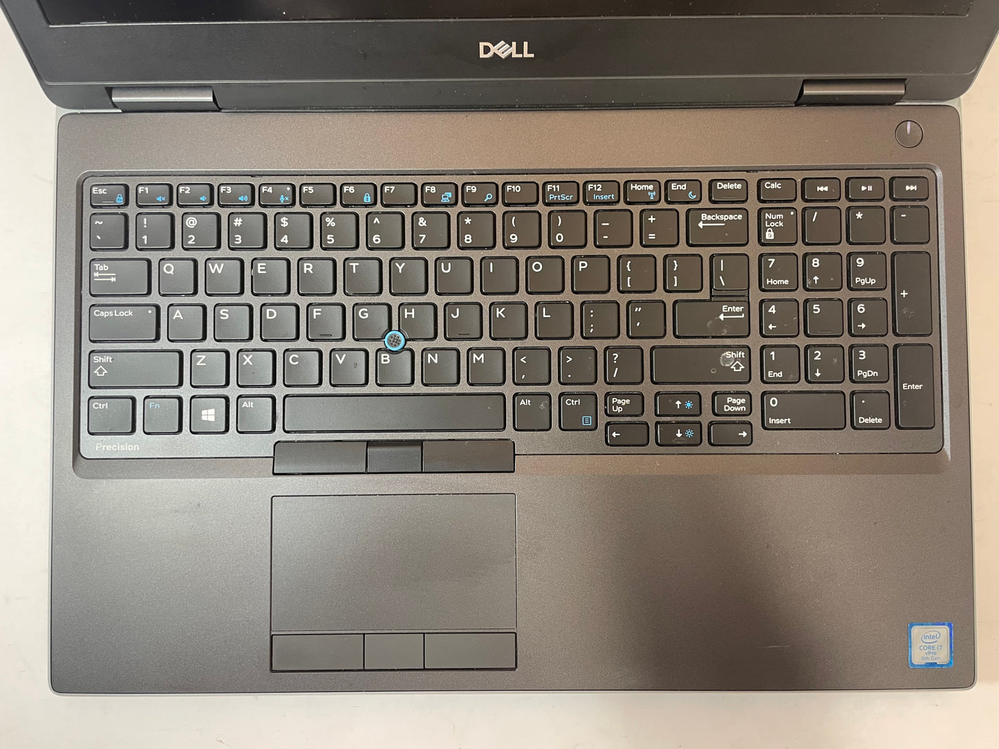 DELL PRECISION 7540 15" Laptop Core i7 9850H 32GB 500GB NVMe Windows 11
