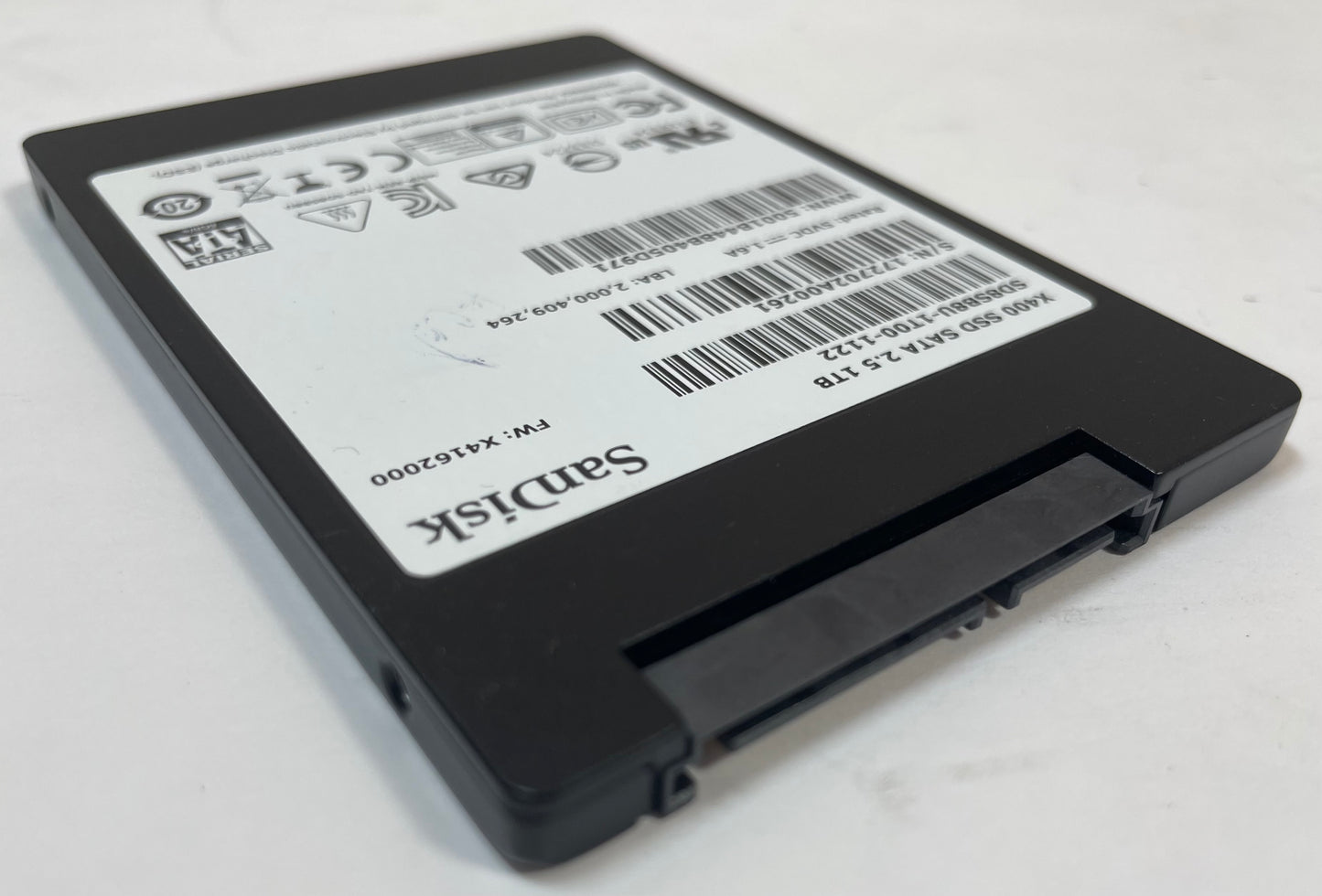 SANDISK SD8SB8U-1T00-1122 X400 2.5" 1TB SSD SATA