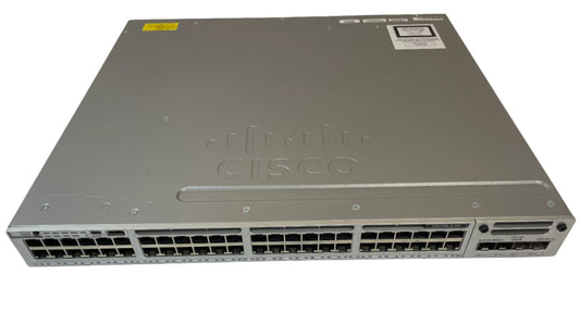CISCO Catalyst 3850 Series 48-Port Ethernet Switch WS-C3850-48P-S V05 -Very Good
