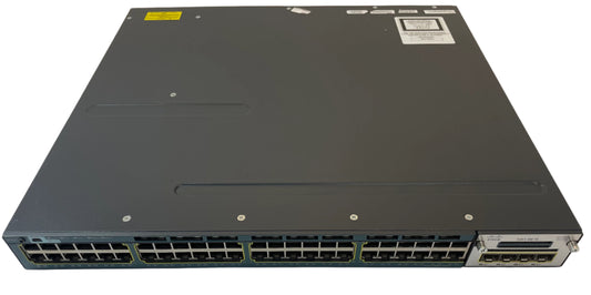 CISCO Catalyst 3560-X 48-Port Ethernet Switch WS-C3560X-48T-L V02 -Very Good
