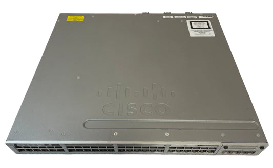 CISCO Catalyst 3850 Series 48-Port Ethernet Switch WS-C3850-48P-S V02 -Very Good