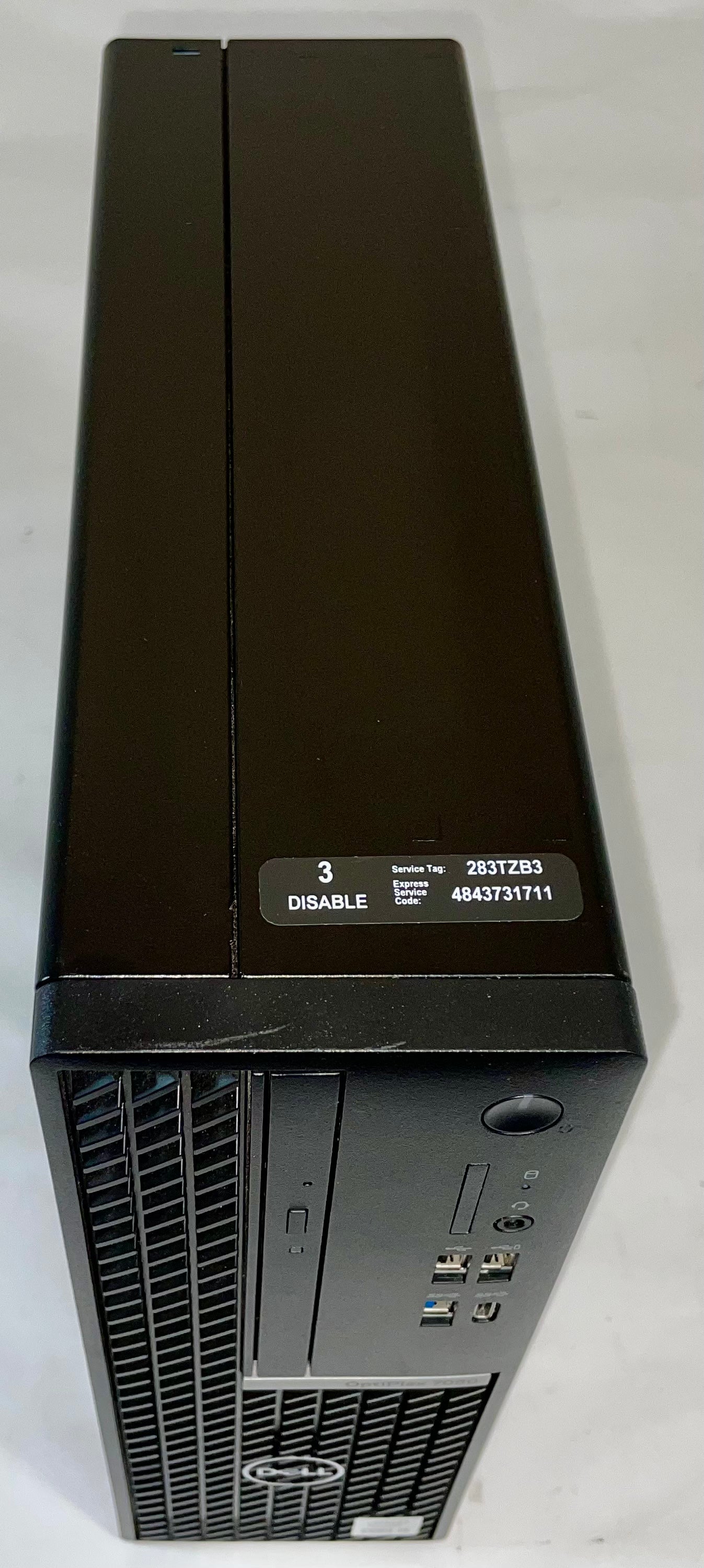 DELL OPTIPLEX 7080 SFF Core i5 10500 16GB 256GB NVMe Windows 11 -Very Good