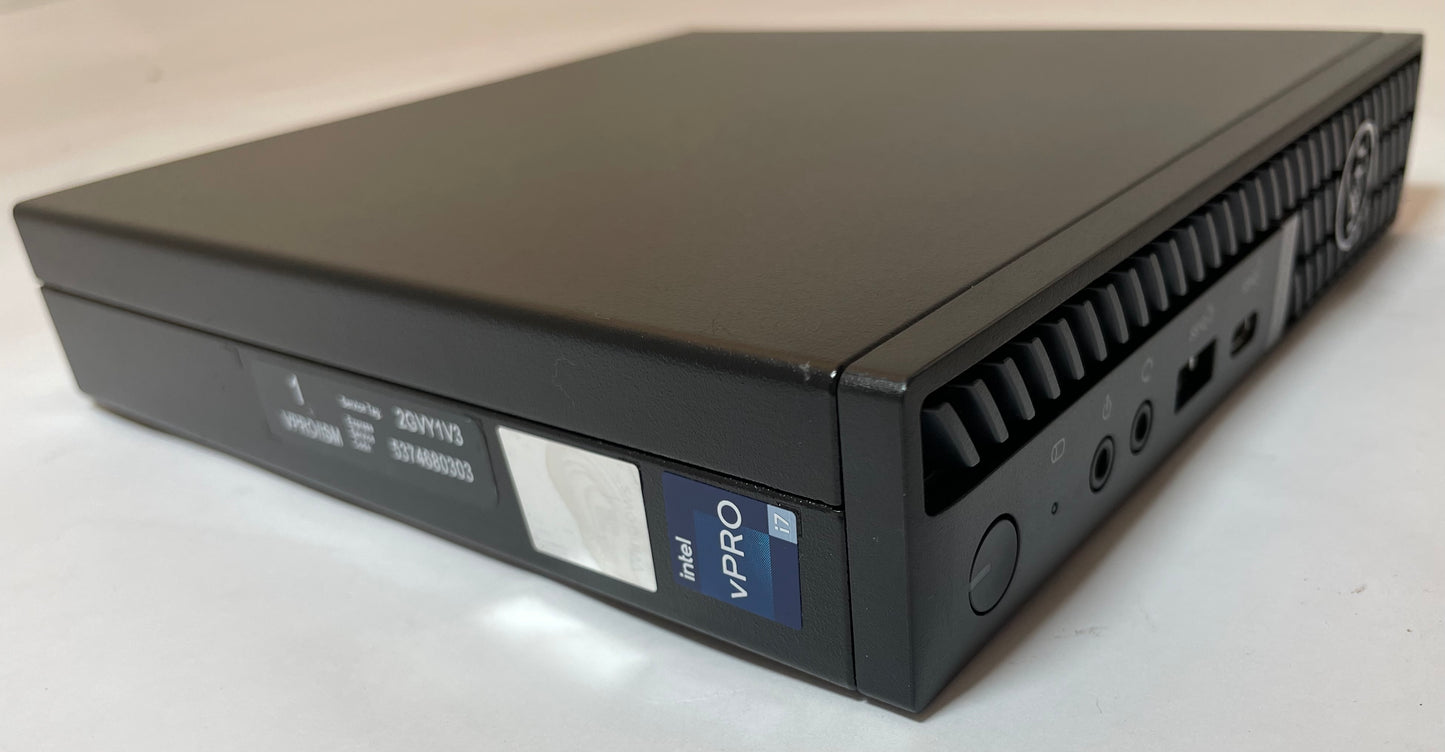 DELL OPTIPLEX 7000 MFF Core i7 12700T 16GB 256GB NVMe Windows 11 -Very Good