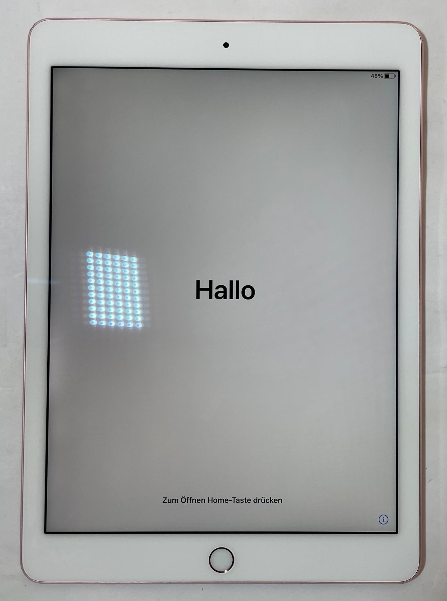 APPLE iPad Pro A1673 9.7" Tablet 256GB WiFi Only Rose Gold iOS -Good