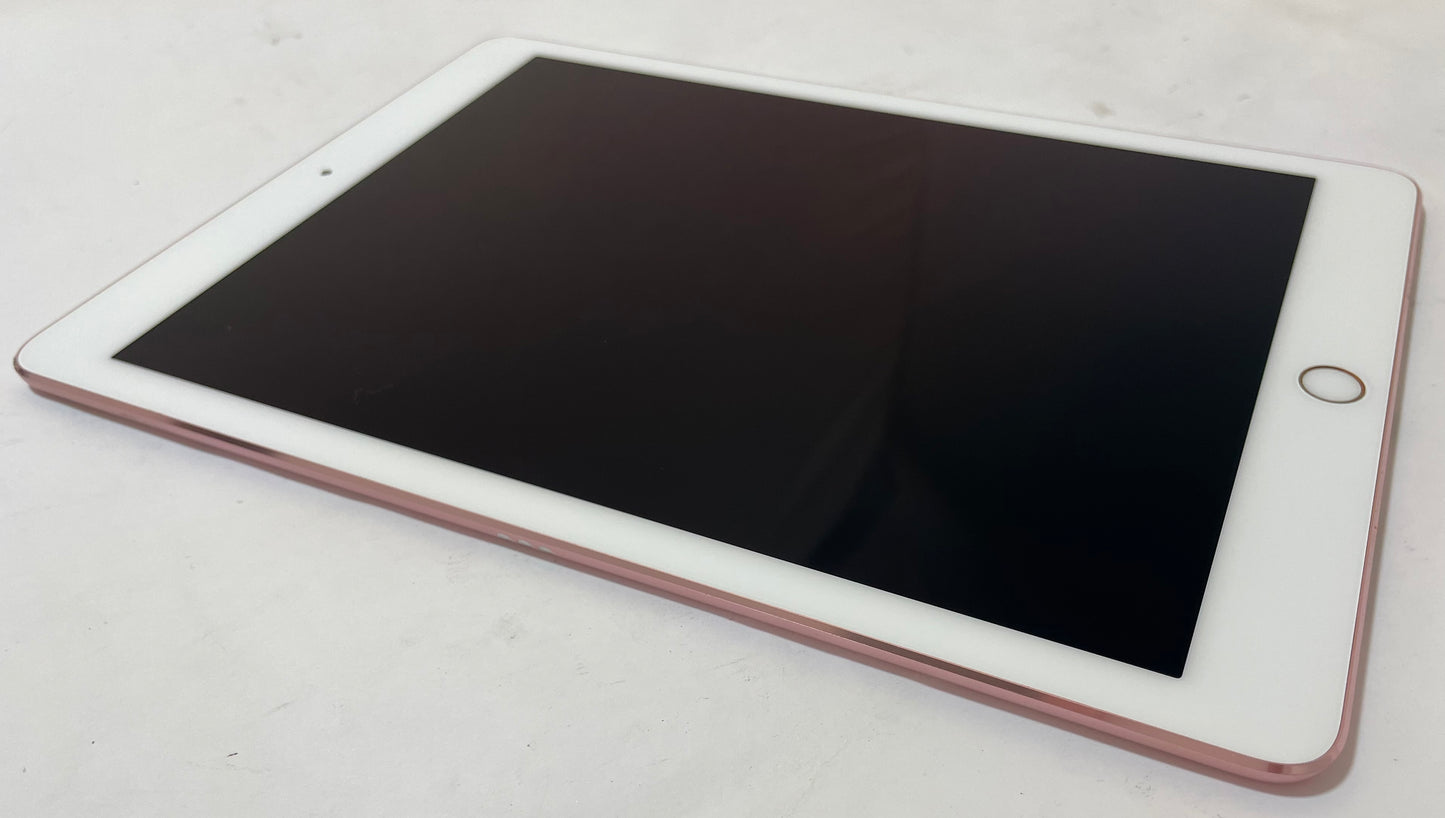APPLE iPad Pro A1673 9.7" Tablet 256GB WiFi Only Rose Gold iOS -Good