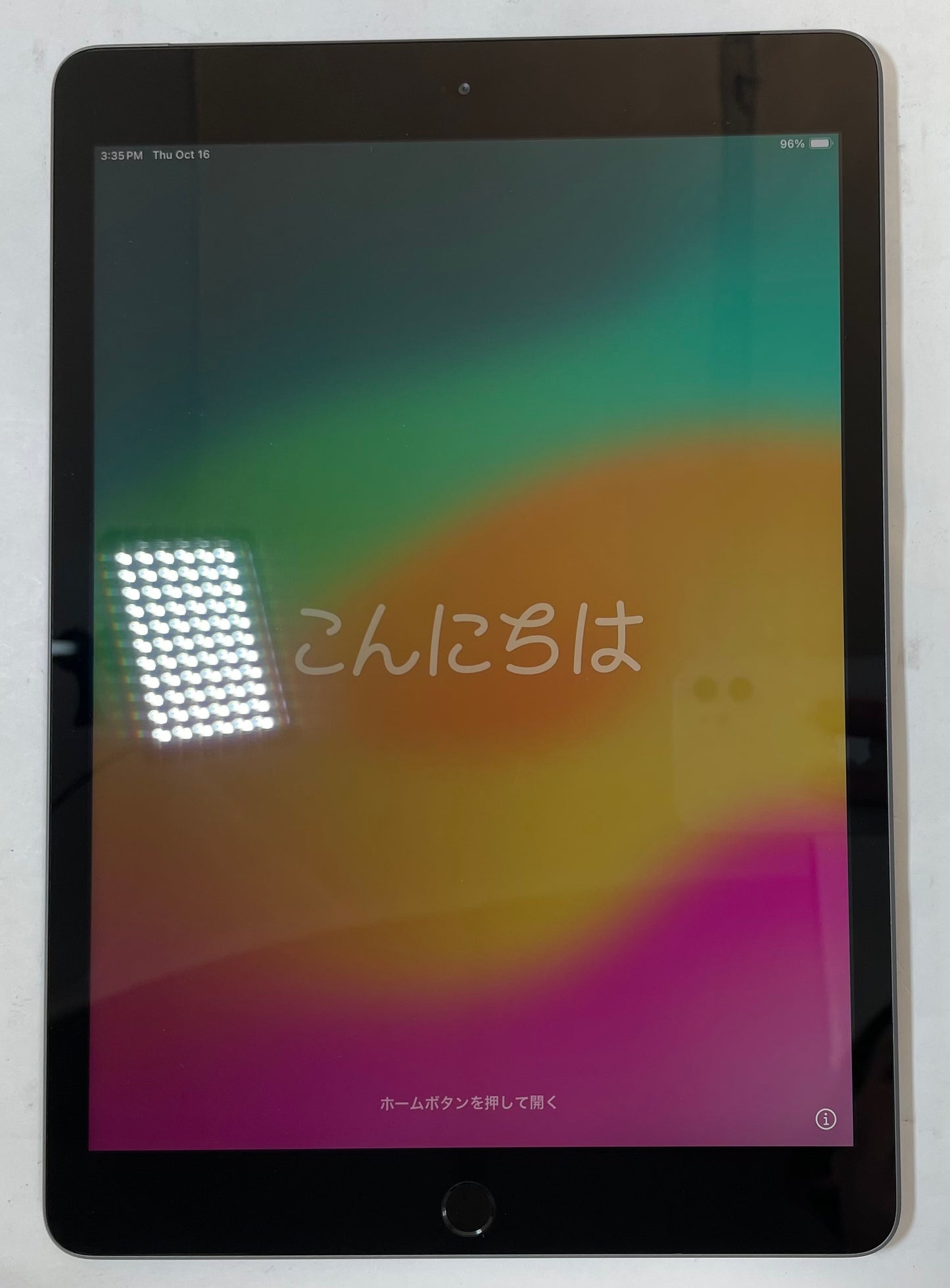 APPLE iPad 7th Gen A2200 10.2" Tablet 32GB Unlocked Gray iOS -Very Good