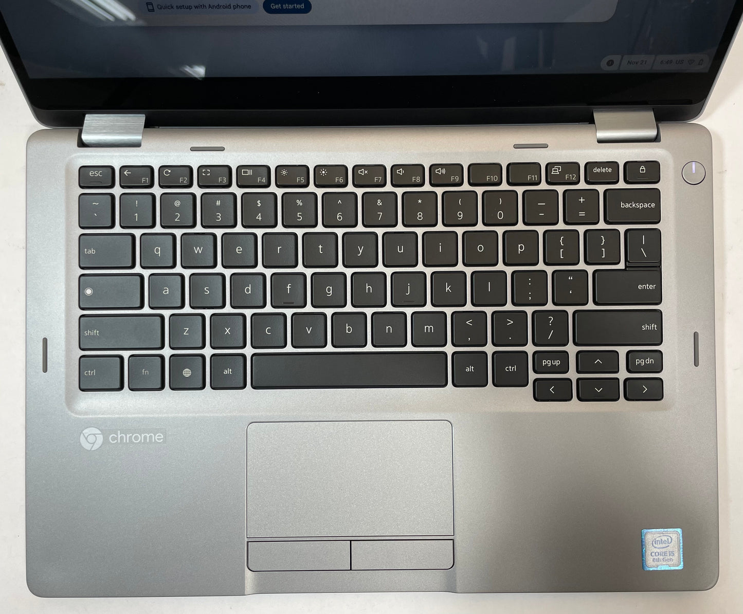 DELL LATITUDE 5300 2-IN-1 CHROMEBOOK 13" i5-8365U 8GB 256GB Chrome OS -Excellent