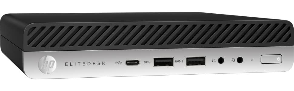 HP ELITEDESK 800 G5 Desktop Mini Core i5 9600T 8GB 256GB SSD Windows 11 -Good