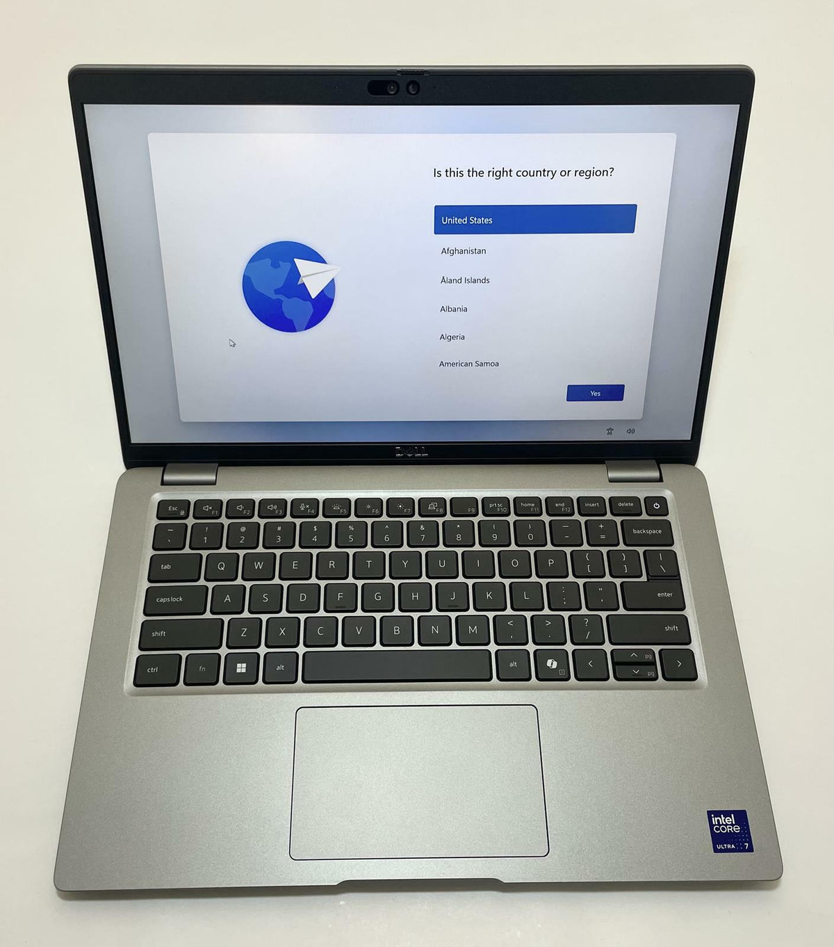 DELL LATITUDE 5450 14" Laptop Ultra 7 155U 16GB 512GB NVMe Gray Windows 11 -Good