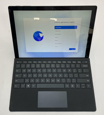 MICROSOFT SURFACE PRO 7 Plus i7 1165G7 16GB 256GB Black WIN11 W/ Keyboard -Good