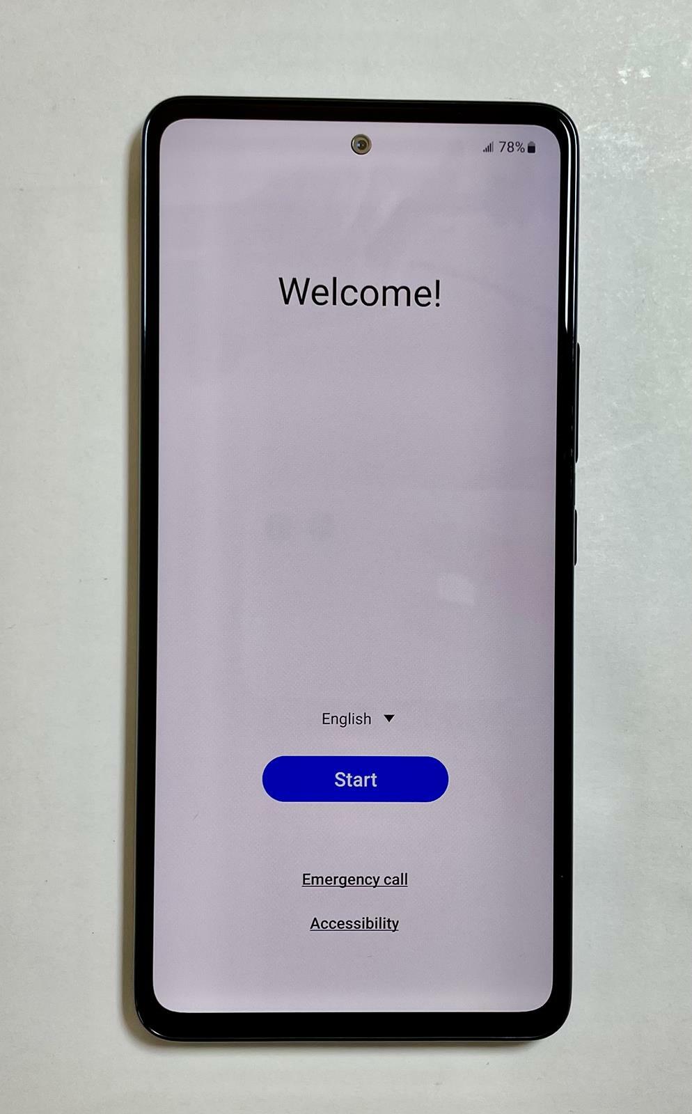 SAMSUNG Galaxy A53 5G 128GB Unlocked Black Android -Very Good