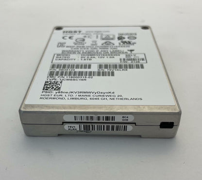 HGST Ultrastar HUSMR3216ASS204 2.5" 1.6TB SAS Internal Solid State Drive