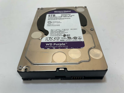WESTERN DIGITAL Purple WD60PURZ-85ZUFY1 6TB 3.5" SATA Internal Surveillance HDD