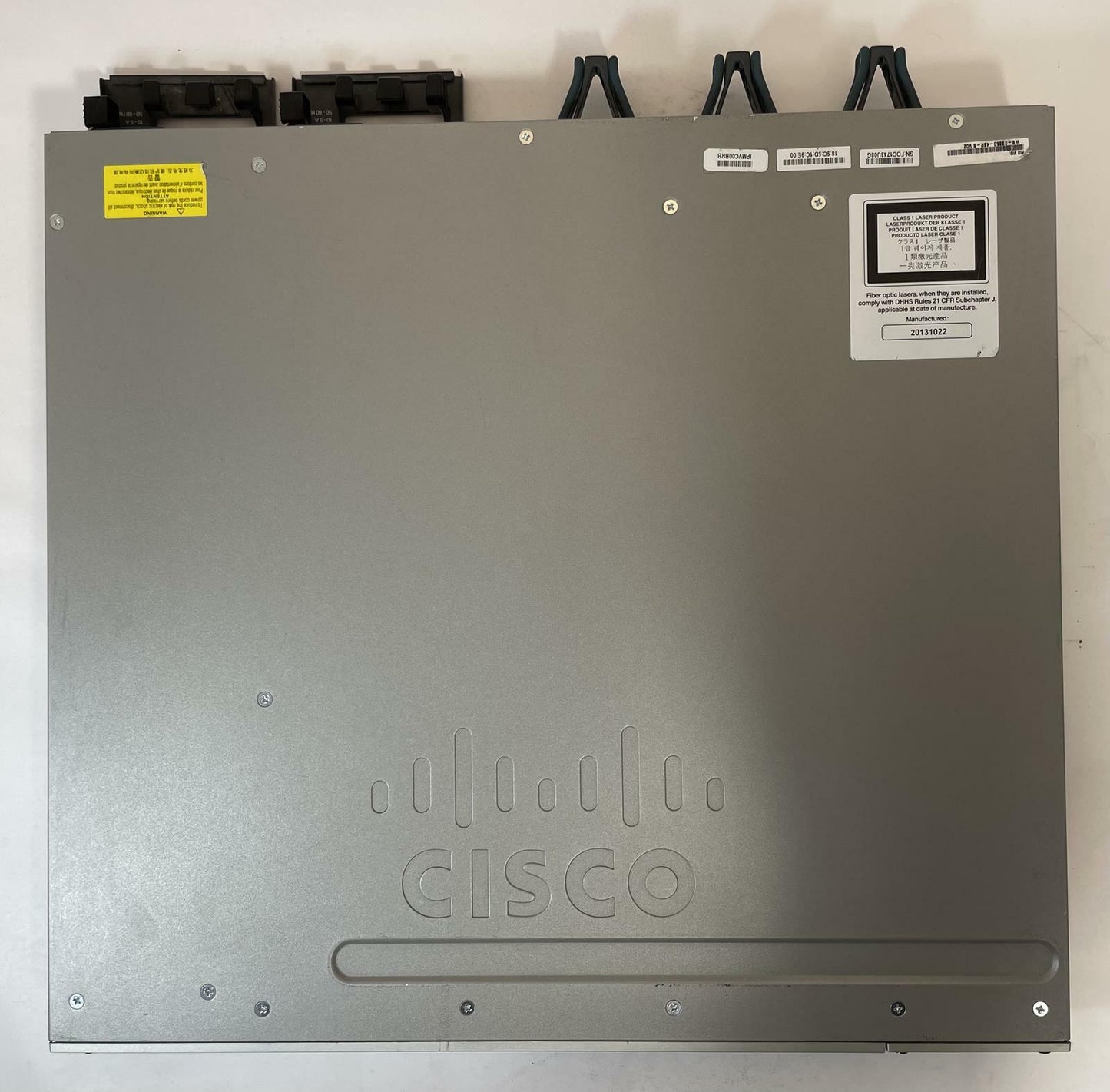 CISCO Catalyst 3850 Series 48-Port Ethernet Switch WS-C3850-48P-S V02 -Very Good