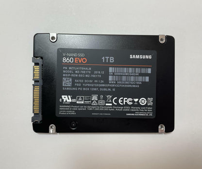SAMSUNG 860 EVO MZ-76E1T0 1TB 2.5" SATA Internal SSD