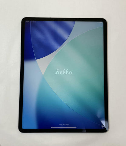 APPLE iPad Pro (6th Gen) A2764 12.9" 256GB AT&T Space Gray iOS -Very Good