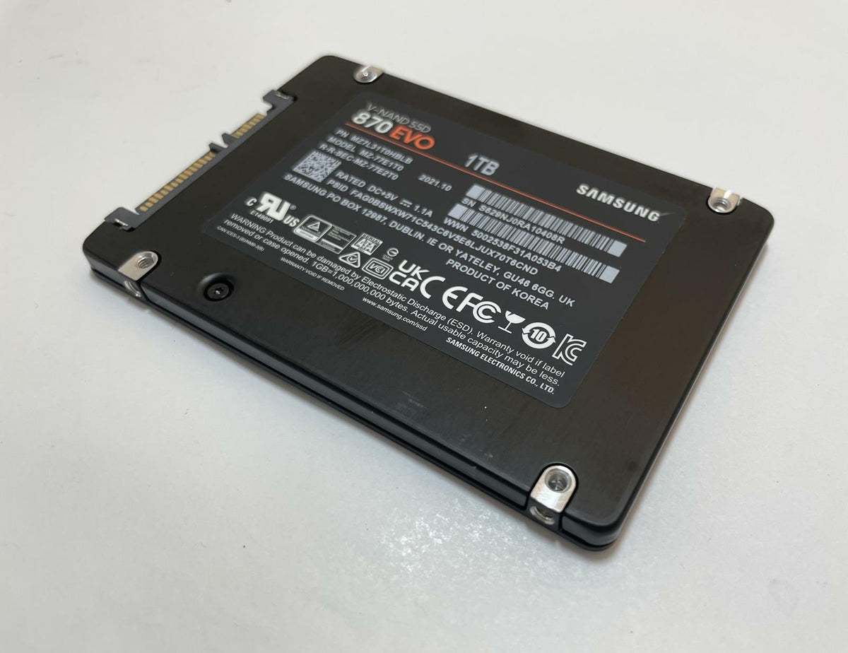 SAMSUNG 870 EVO MZ-77E1T0 2.5" 1TB SATA Internal Solid State Drive