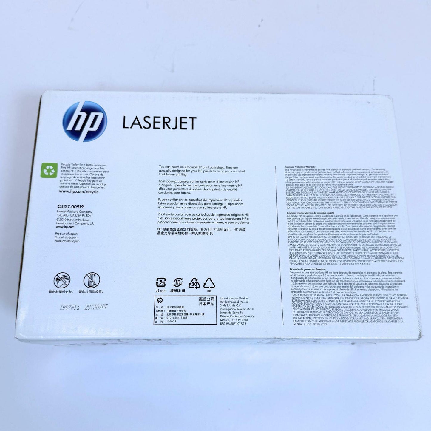 NEW Sealed Genuine HP 27A C4127A LaserJet Toner Cartridge Black