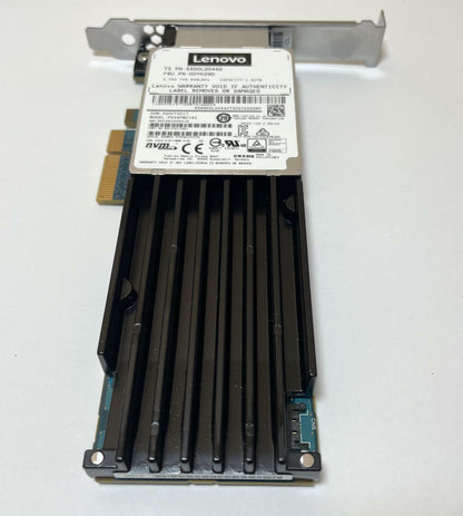 Lenovo 00YK290 Toshiba PX04PMC160 1.92TB NVMe PCIe x4 Enterprise SSD Add-In Card