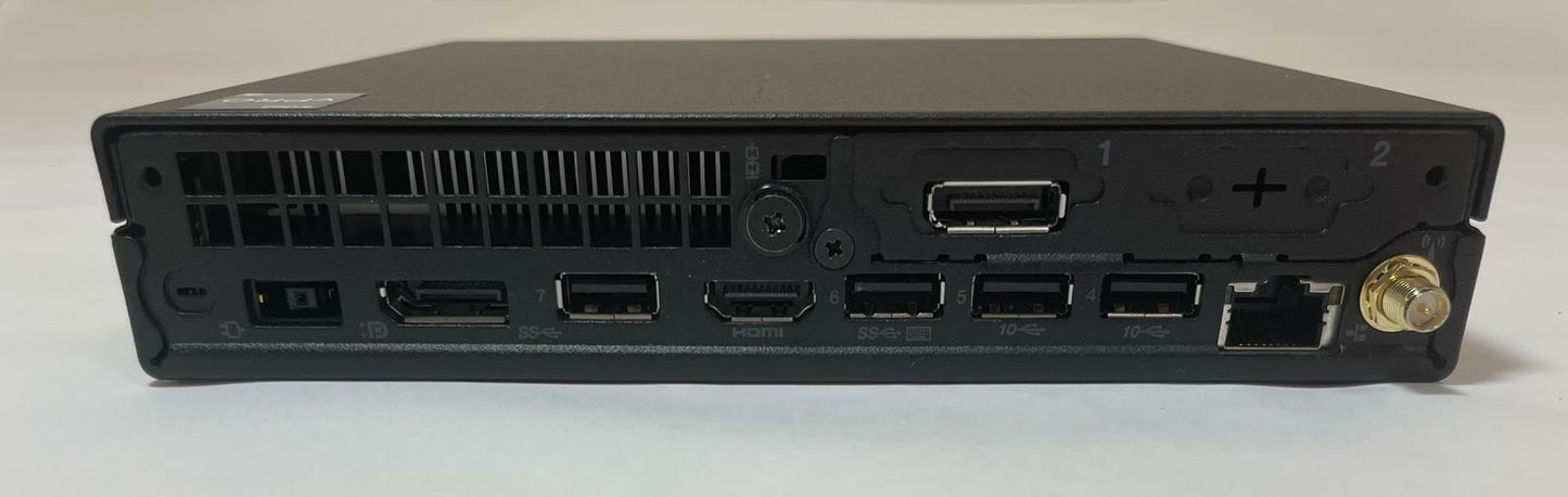 LENOVO THINKCENTRE M80Q GEN3 Tiny Desktop i5-12500T 16GB 256GB NVMe WIN11 -Good