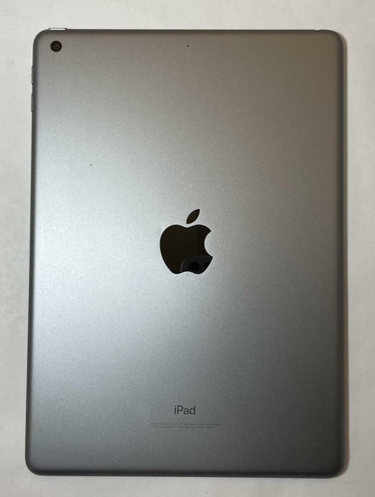 Apple iPad 6th Gen A1893 9.7" 128GB WiFi Only Gray iOS -Good