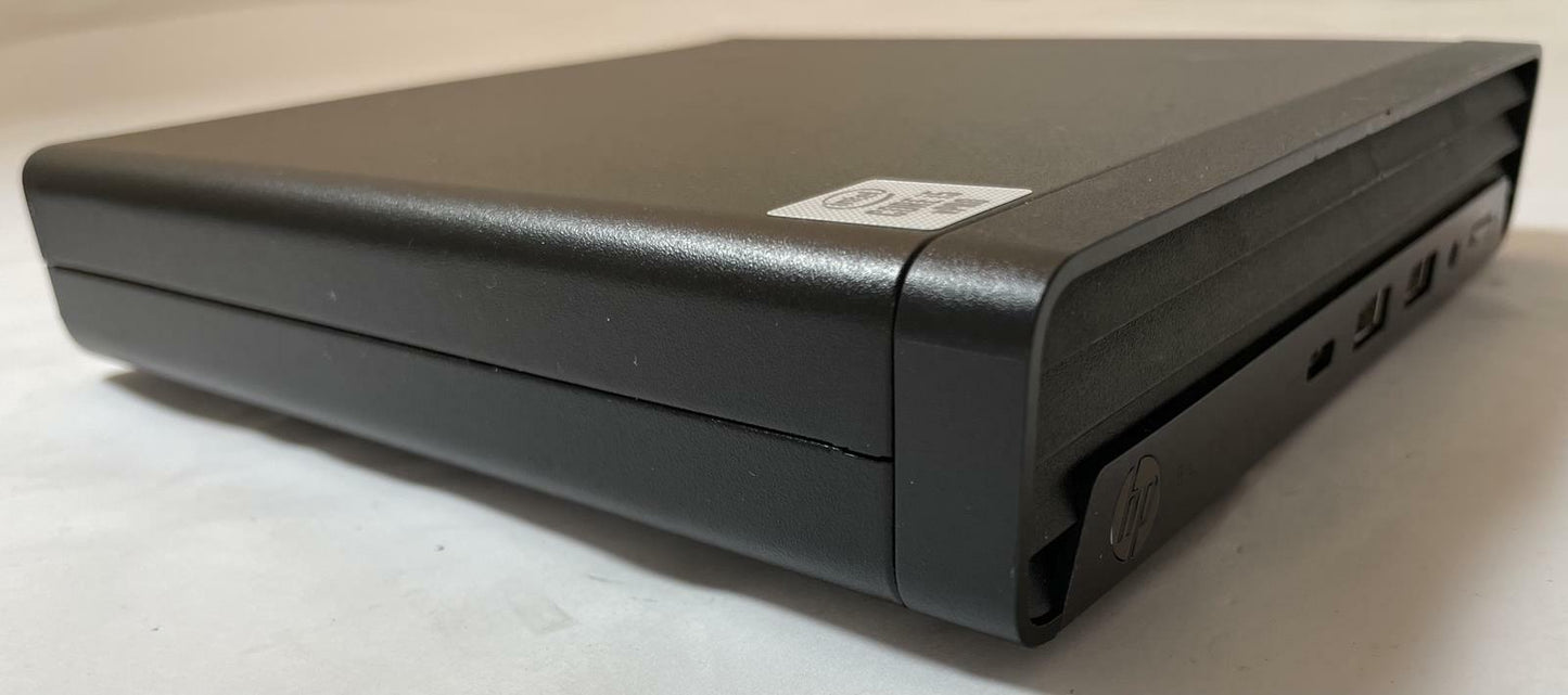 HP ELITEDESK 800 G6 Desktop Mini Core i5 10600T 8GB 128GB NVMe Windows 11 -Good