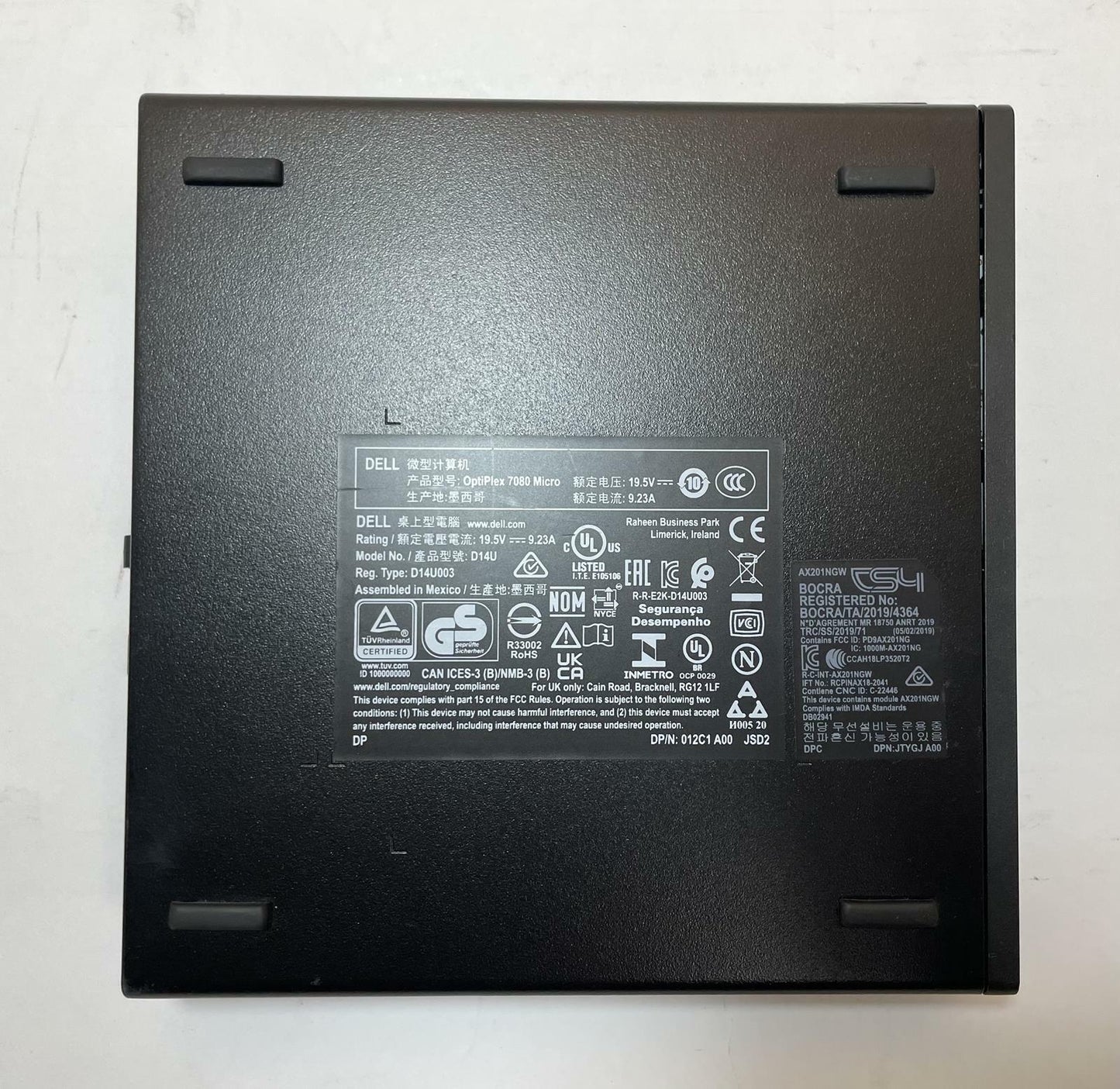 DELL OPTIPLEX 7080 MFF Core i7 10700 16GB 256GB NVMe Windows 11