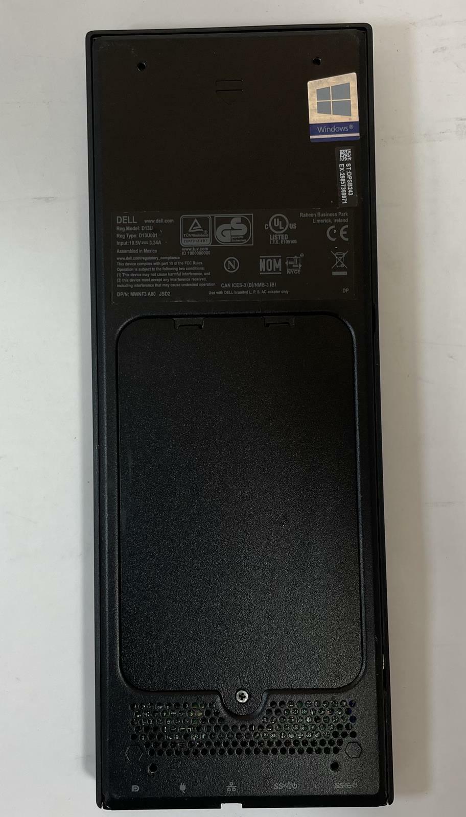 DELL OptiPlex 7070 Ultra Core i7 8665U 256GB 16GB NVMe Windows 11 Pro -Good