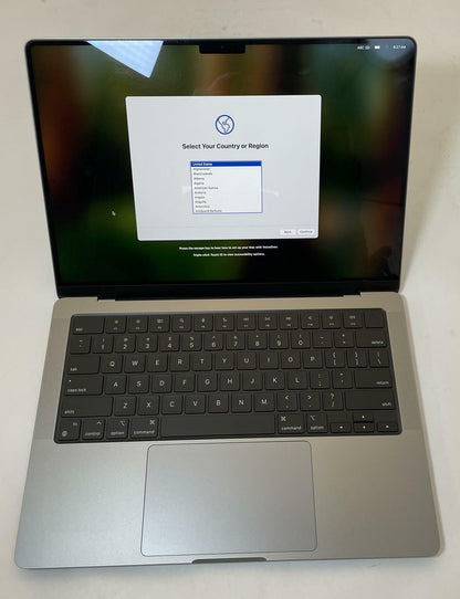 APPLE MacBook Pro A2442 2021 14" Apple M1 Pro 16GB 512GB SSD Gray Sequoia -Good