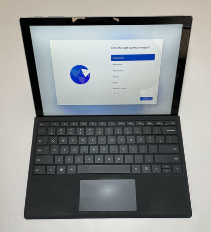 MICROSOFT SURFACE PRO 7 12" i5 1035G4 8GB 256GB W11P W/ Keyboard -Good