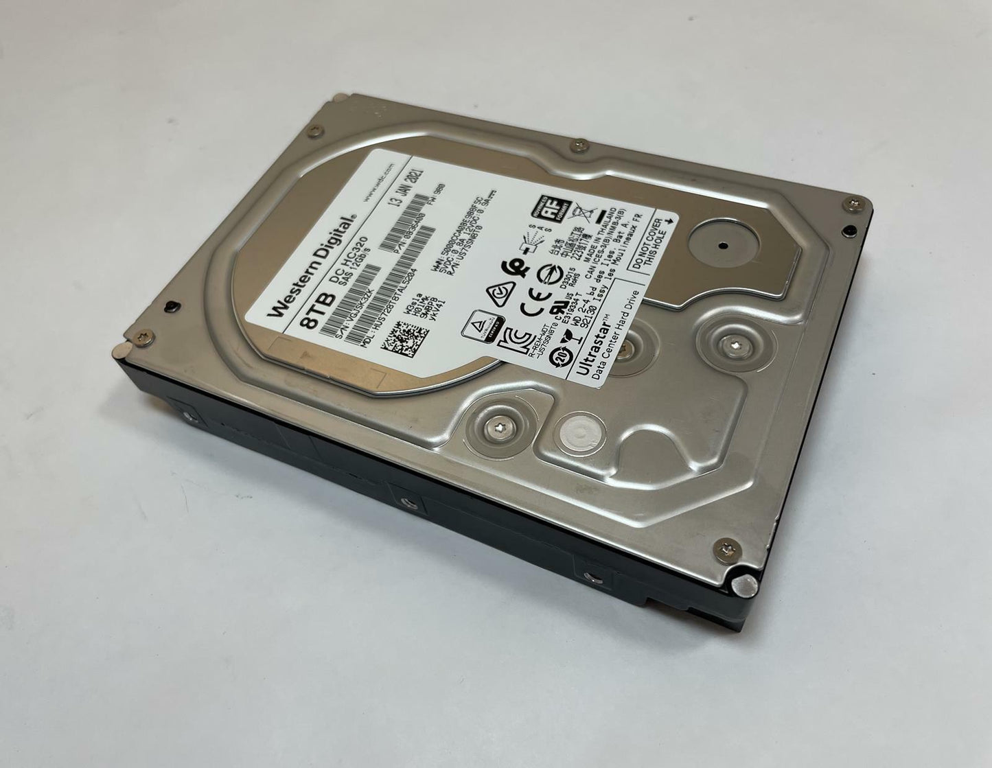 WESTERN DIGITAL HUS728T8TAL5204 HC320 3.5" 8TB SAS Data Center Internal HDD