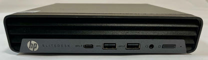 HP ELITEDESK 800 G6 Desktop Mini Core i5 10500T 8GB 256GB NVMe Windows 11 - Good