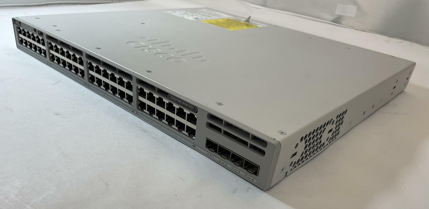 CISCO Catalyst 9300L Series 48-Port Ethernet Switch C9300L-48P-4G-E V01 -Good