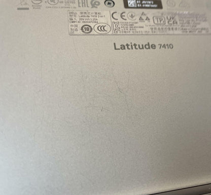 DELL LATITUDE 7410 2in1 14" Touch Laptop i5 10310U 16GB 256GB Win11 -Very Good
