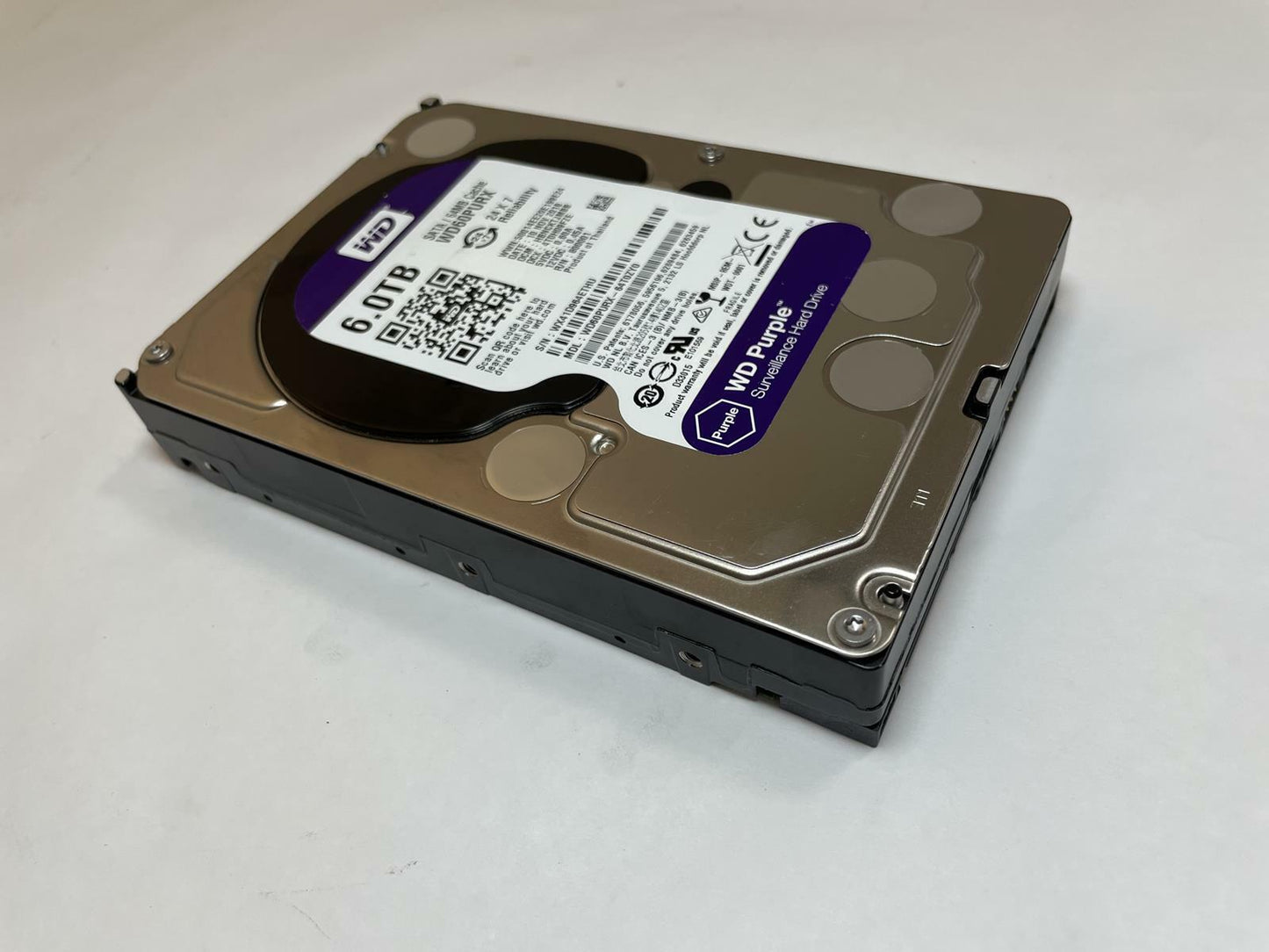 WESTERN DIGITAL WD60PURX-64T0ZY0 3.5" 6TB Internal Surveillance SATA HDD