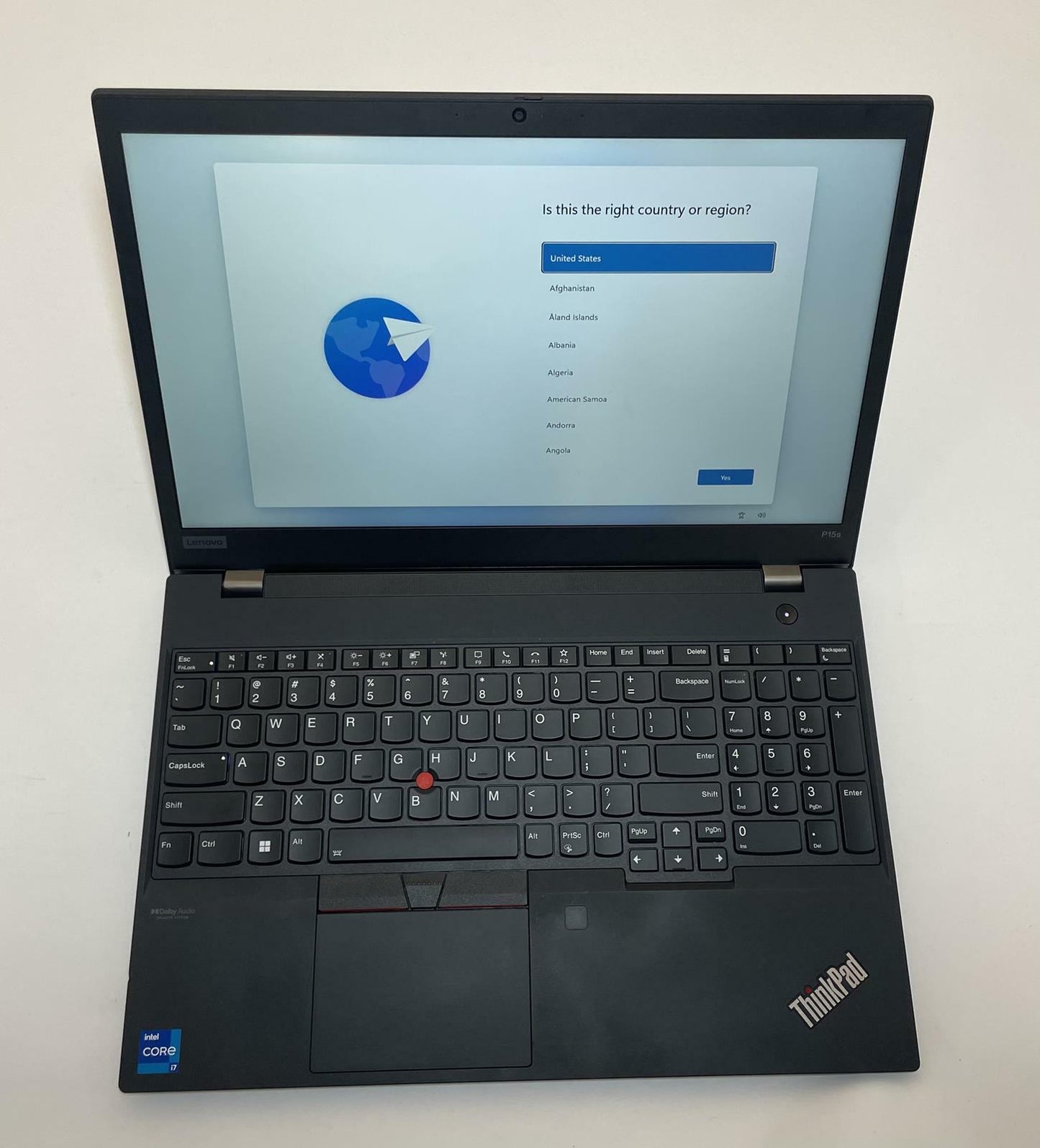 LENOVO ThinkPad P15s Gen 2 15" Laptop Core i7 1165G7 32GB 1TB NVMe Windows 11