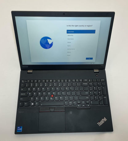 LENOVO ThinkPad P15s Gen 2 15" Laptop Core i7 1165G7 32GB 1TB NVMe Windows 11