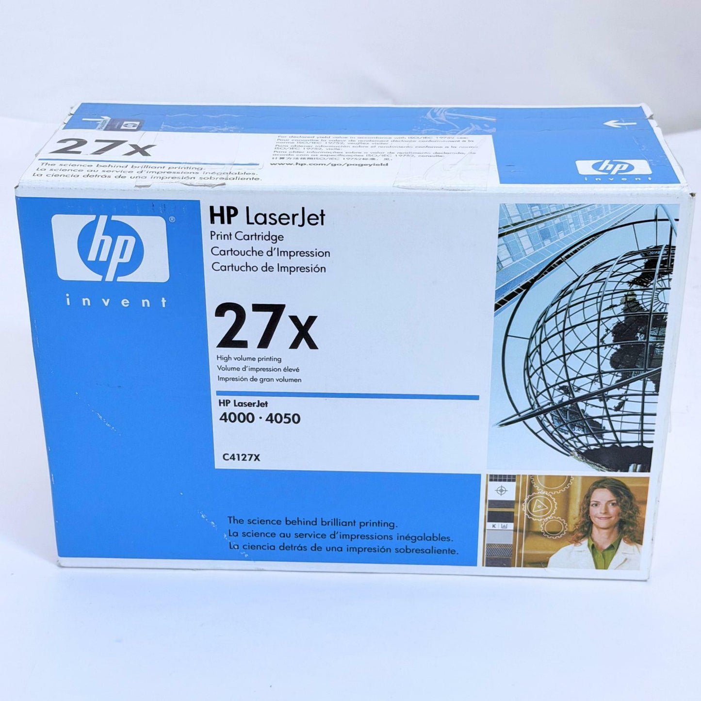 NEW Sealed Genuine HP 27A C4127A LaserJet Toner Cartridge Black