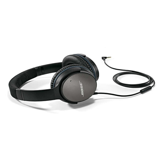 Bose QuietComfort 25 QC25 Acoustic Noise Cancelling Wired Headphones Black