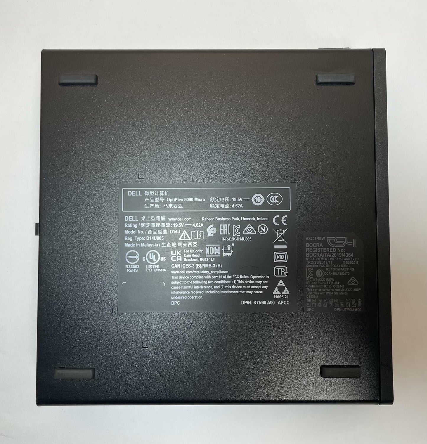 DELL OPTIPLEX 5090 MFF Core i5 10500T 16GB 256GB NVMe Windows 11 -Very Good