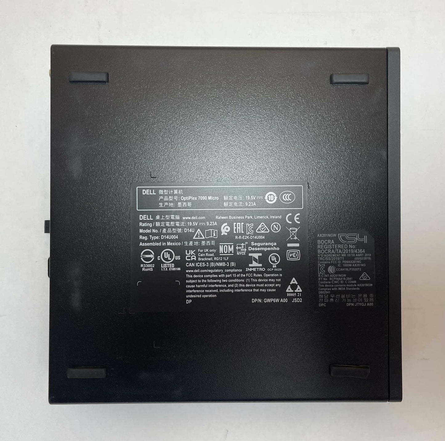 DELL OPTIPLEX 7090 MFF Intel Core i7 10700 16GB 256GB NVMe Windows 11