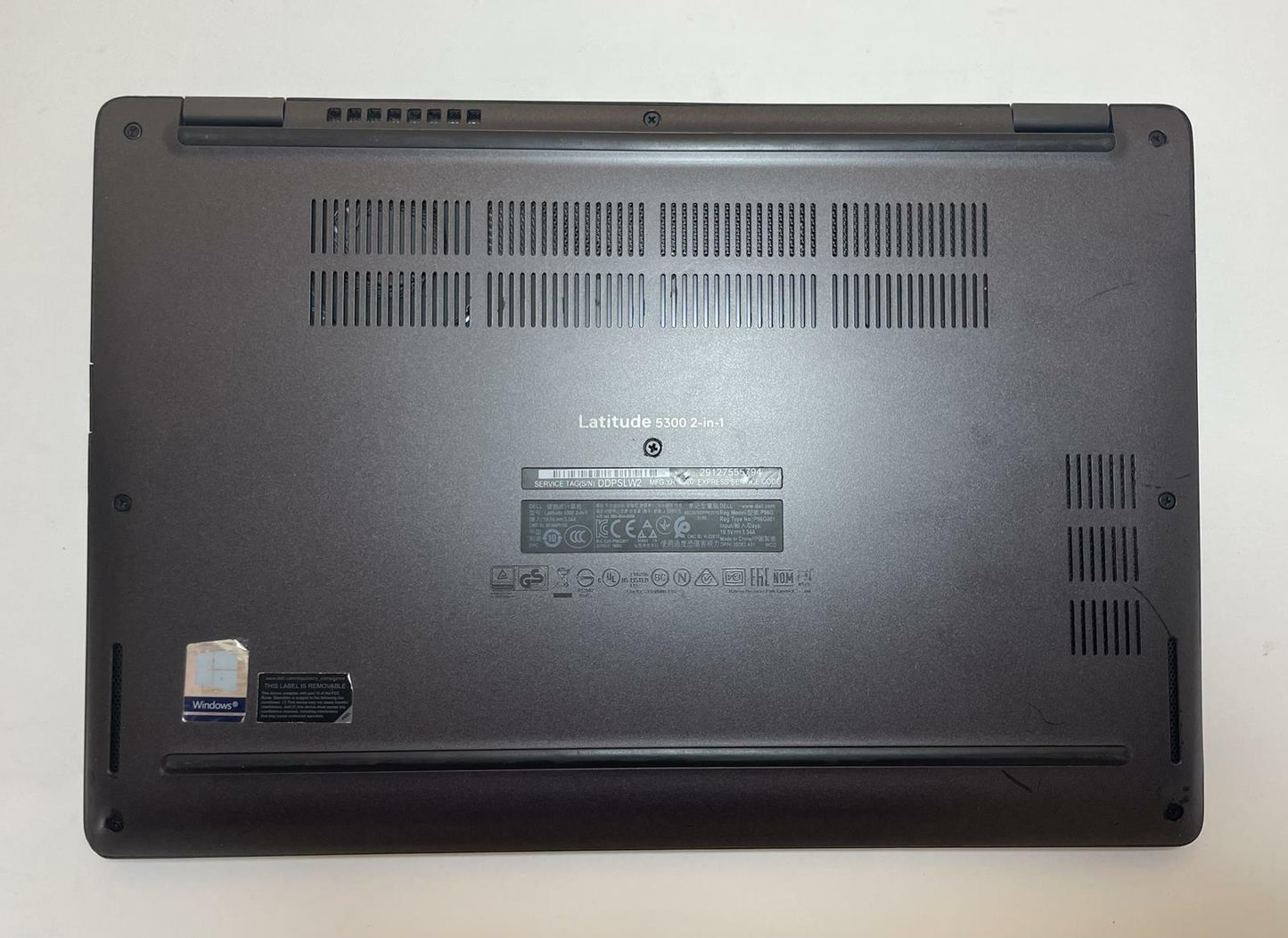 DELL LATITUDE 5300 2-IN-1 13" Laptop Core i7 8665U 16GB 256GB Windows 11 Pro