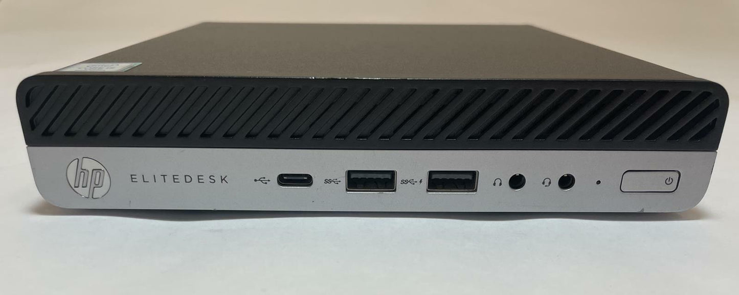 HP ELITEDESK 800 G5 Desktop Mini Core i5 9600T 8GB 256GB SSD Windows 11 -Good